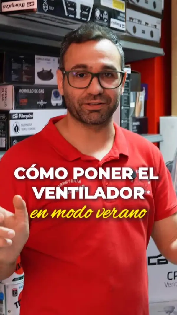 Portada del reel «El ventilador, en modo verano» de Ferretería Droguemar