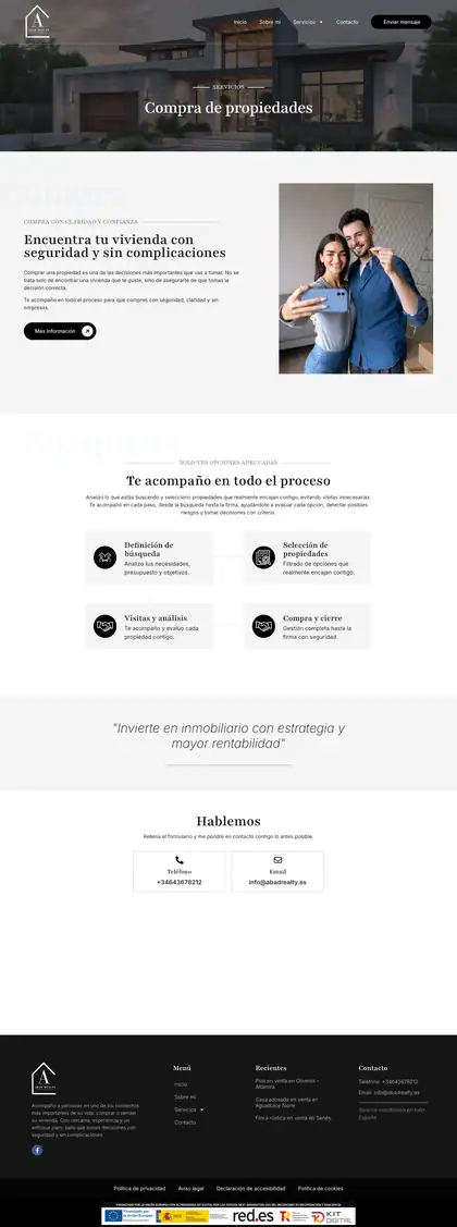 Abad Realty · Compra de propiedades