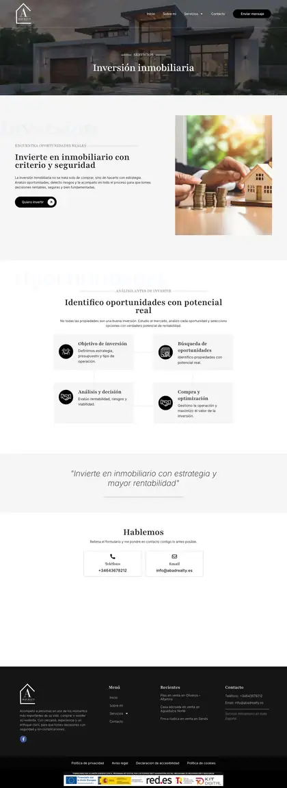 Abad Realty · Inversión inmobiliaria