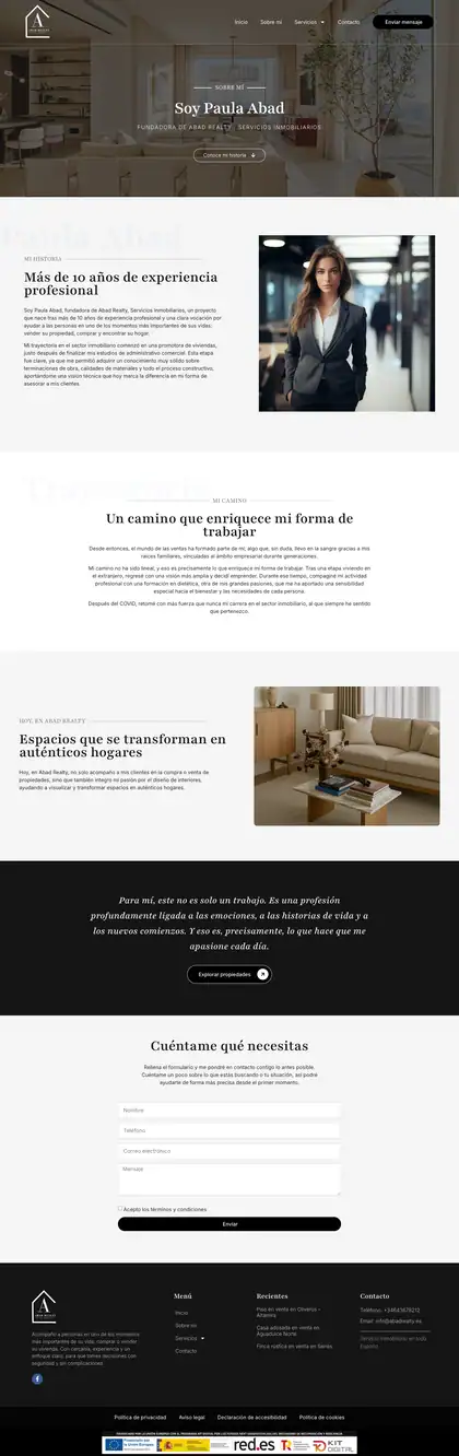 Abad Realty · Sobre mí