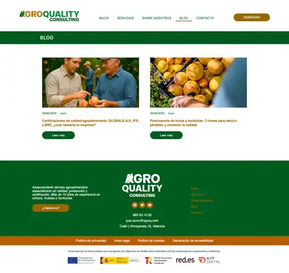 AgroQuality · Blog