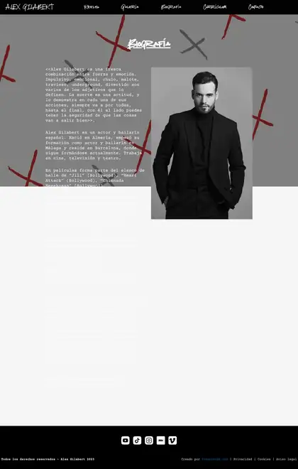 Alex Gilabert Actor · Biografía