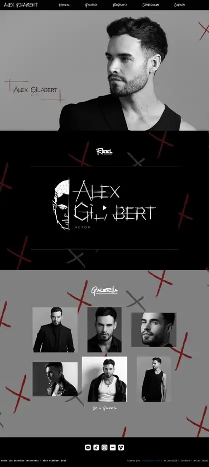 Alex Gilabert Actor · Inicio