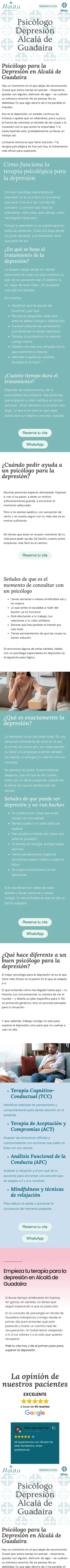 Nauta Psicología · Terapia Depresión · Móvil