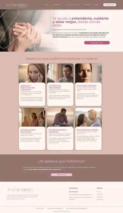 Ana Guerrero · Terapias