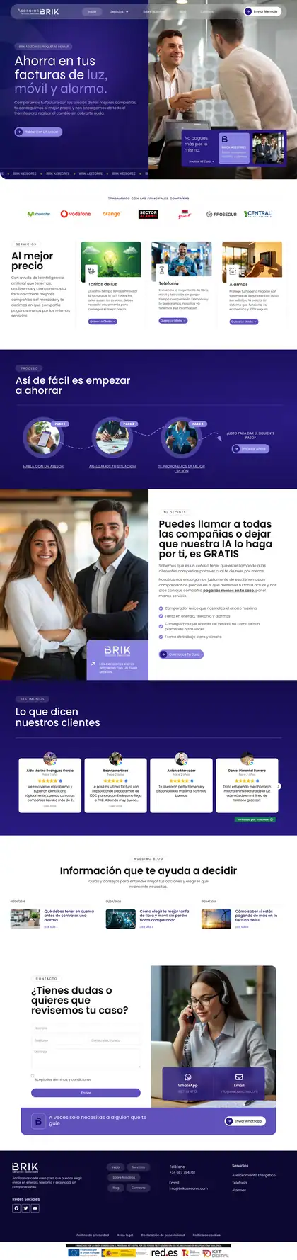 BRIK Asesores · Inicio