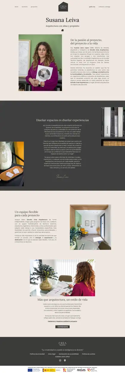 Estudio Crea Arquitectura · Quién Soy