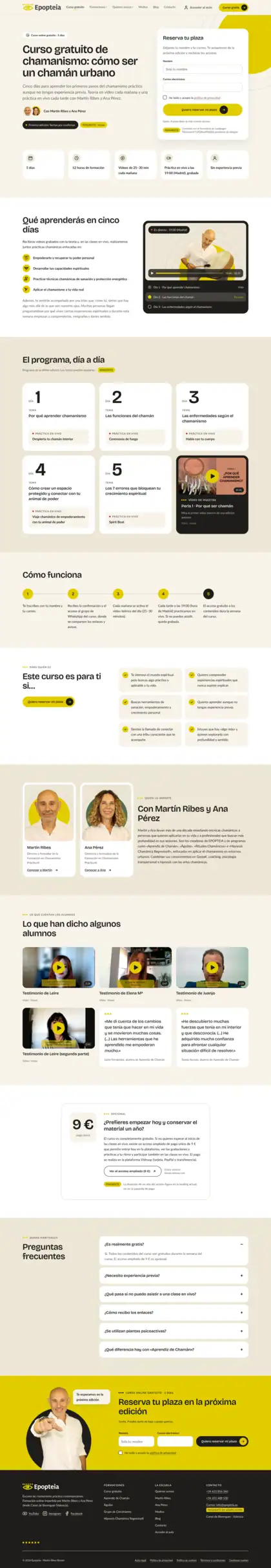 Epopteia · Curso gratuito