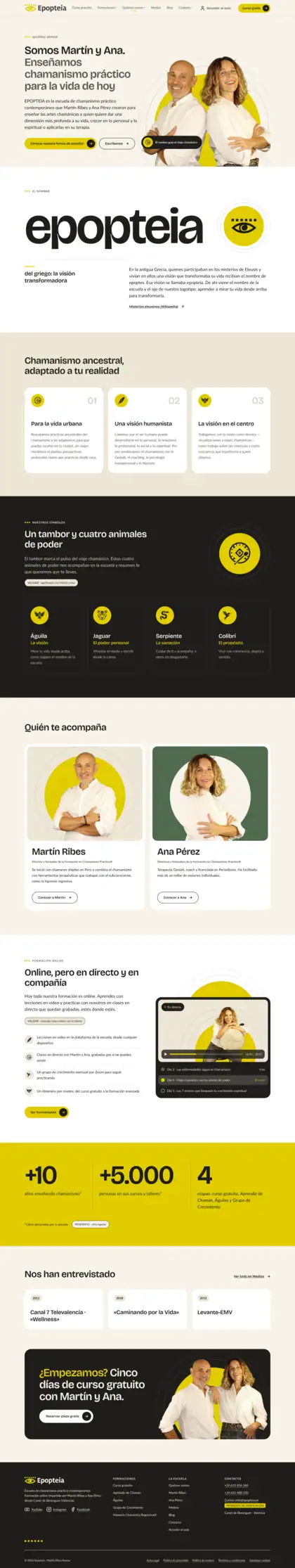 Epopteia · Quiénes somos