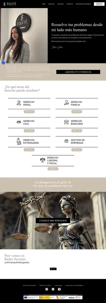 Équité Abogadas · Inicio