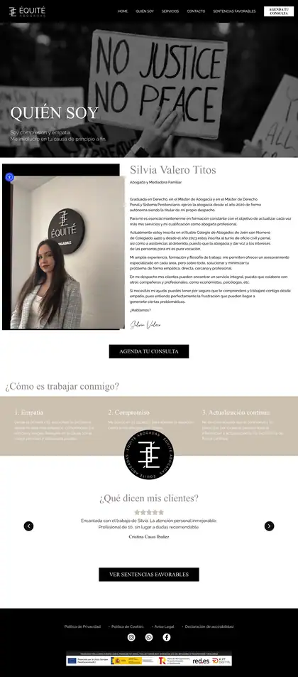 Équité Abogadas · Quién soy