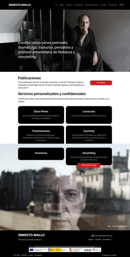 Ernesto Mallo · Inicio
