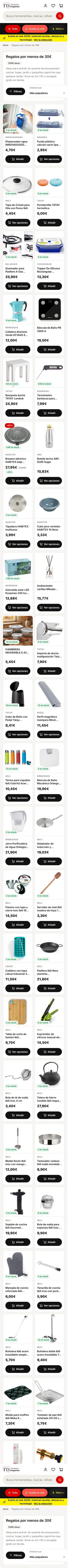 Ferretería Droguemar · Regalos por menos de 30 € · Móvil