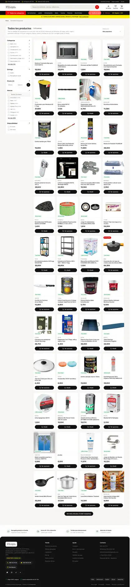 Ferretería Droguemar · Tienda