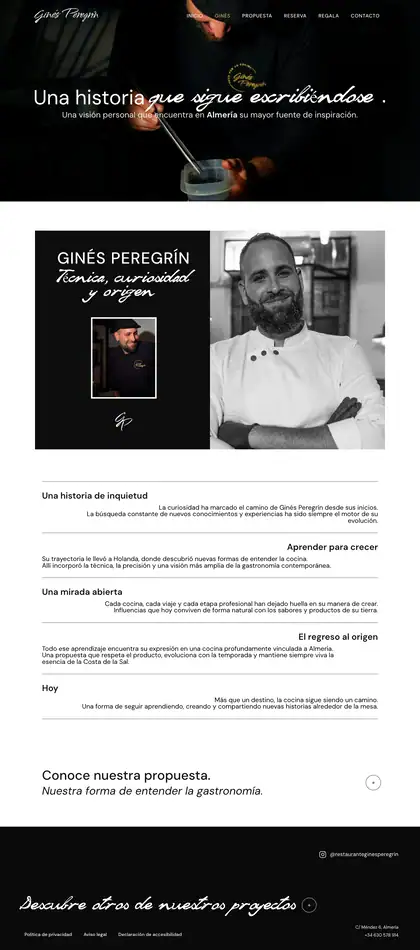 Restaurante Ginés Peregrín · Ginés