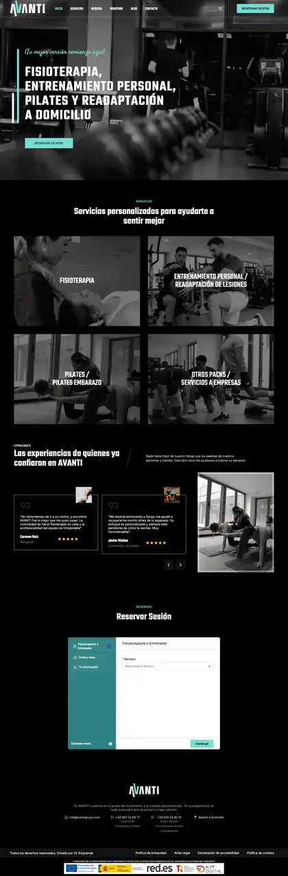 Grupo Avanti · Inicio