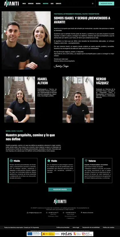 Grupo Avanti · Nosotros