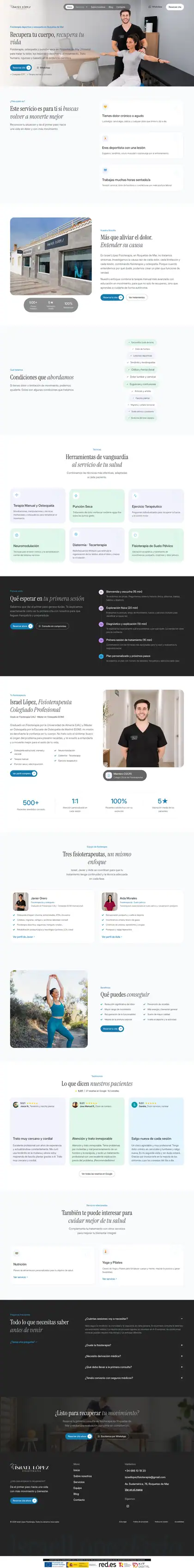 Israel López Fisioterapia · Fisioterapia