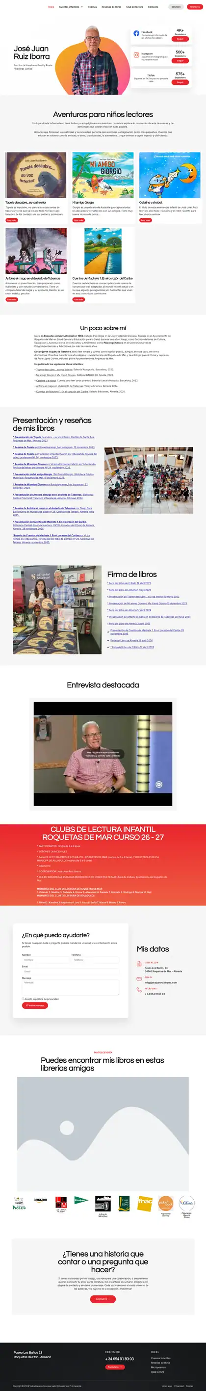 José Juan Ruiz Iborra · Inicio