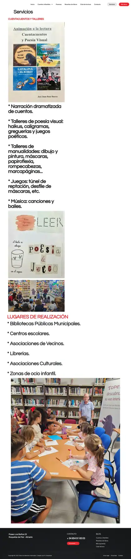 José Juan Ruiz Iborra · Servicios