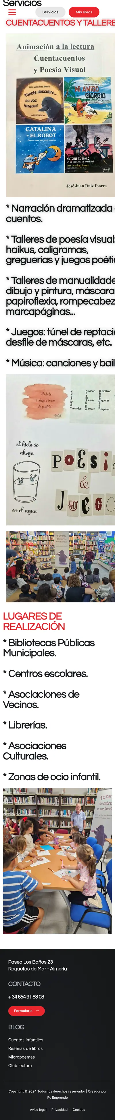 José Juan Ruiz Iborra · Servicios · Móvil