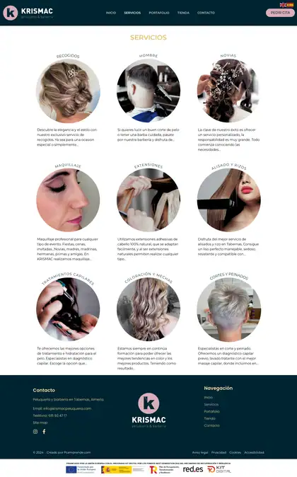 Krismac Peluquería · Servicios