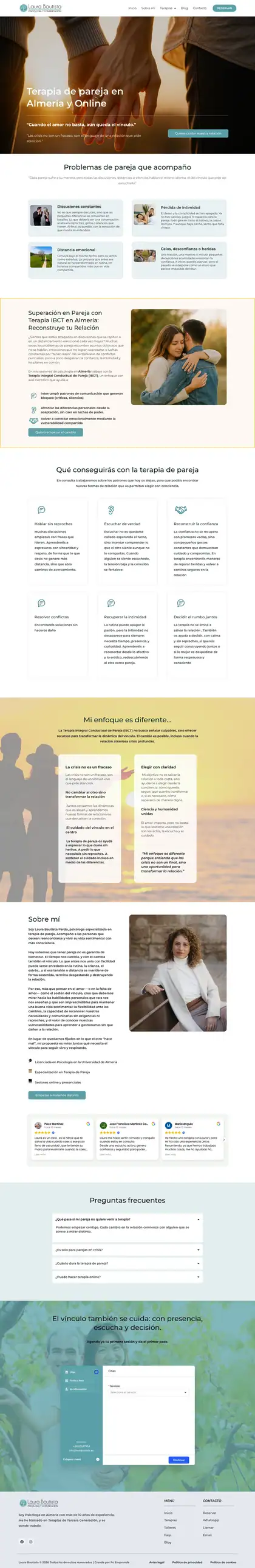 Laura Bautista · Terapia de Pareja