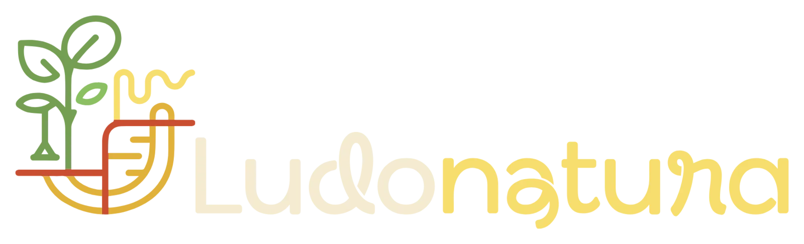 Ludonatura · Para fondo oscuro