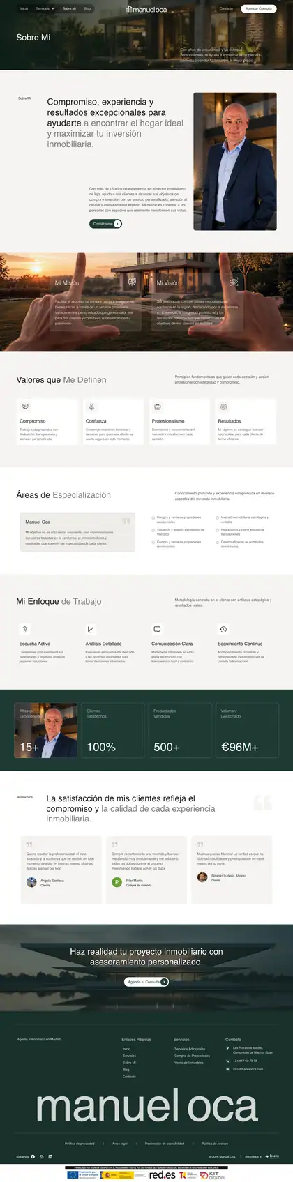 Manuel Oca · Sobre mí
