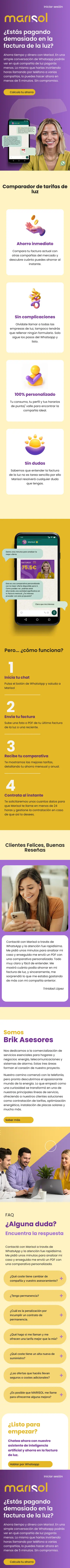 Marisol Brik Asesores · Inicio en el móvil