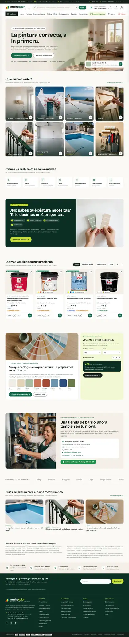 Merkacolor · Inicio