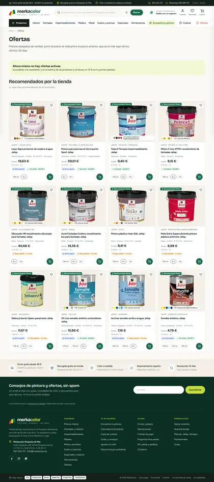Merkacolor · Ofertas