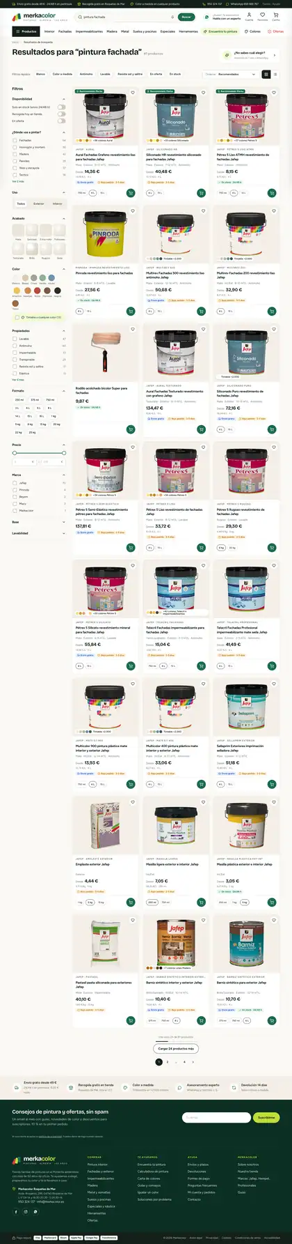 Merkacolor · Buscador