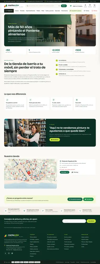 Merkacolor · Sobre nosotros
