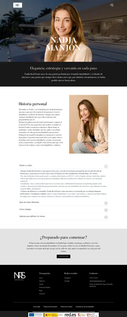 Nadja Real State · Sobre mi