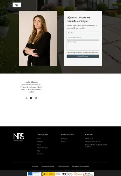 Nadja Real State · Valora tu vivienda