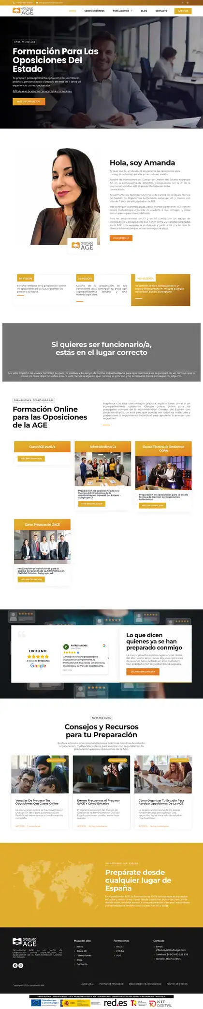 Opositando AGE · Inicio