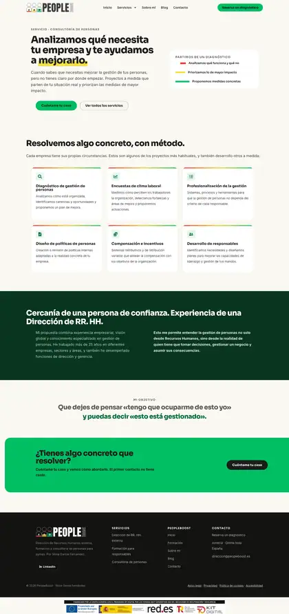 PeopleBoost · Consultoría de personas