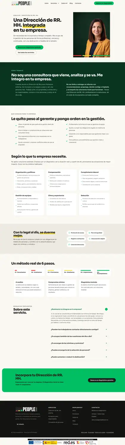 PeopleBoost · Dirección de RR. HH. externa