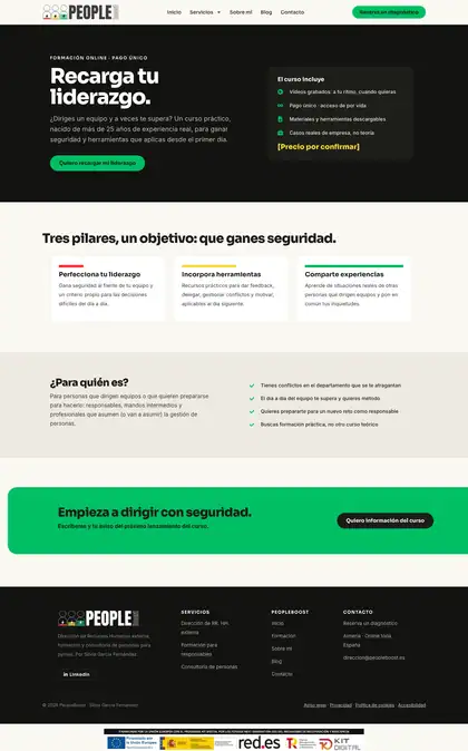 PeopleBoost · Formación