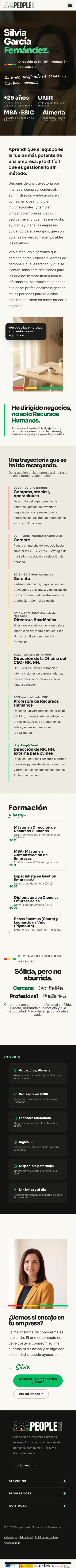 PeopleBoost · Sobre mí · Móvil