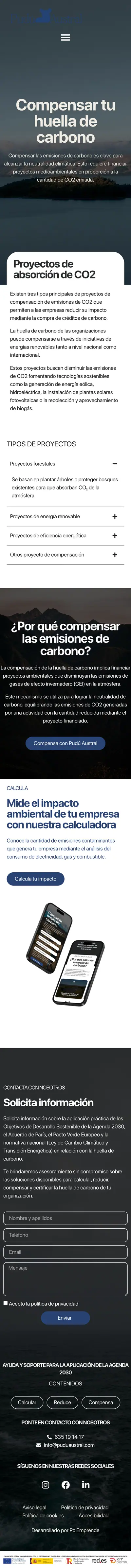 Pudu Austral · Compensar · Móvil