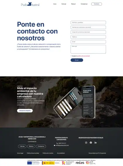 Pudu Austral · Contacto