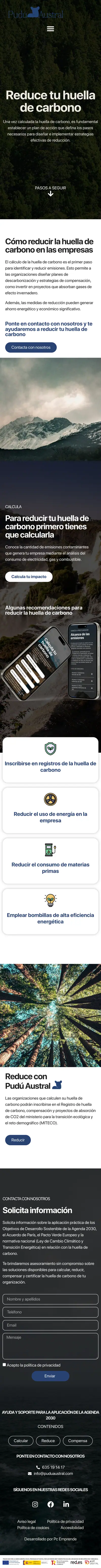 Pudu Austral · Reducir · Móvil