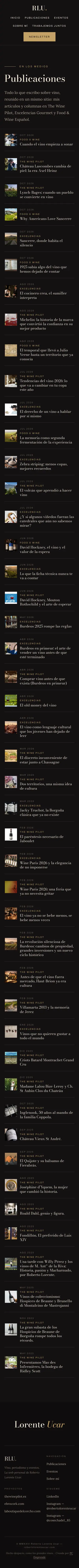 Roberto Lorente Ucar · Publicaciones · Móvil
