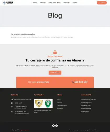 Sergio Cerrajero · Blog