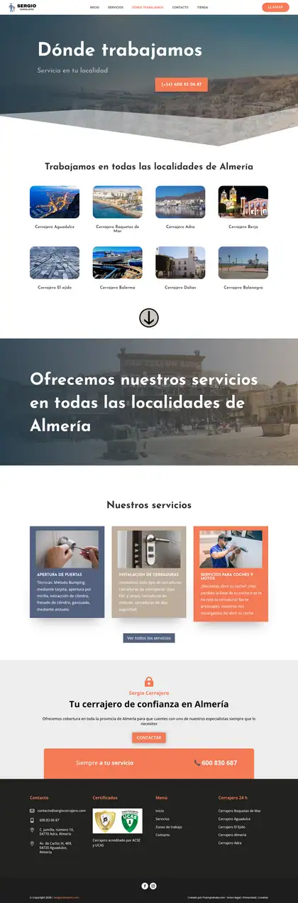 Sergio Cerrajero · Dónde trabajamos
