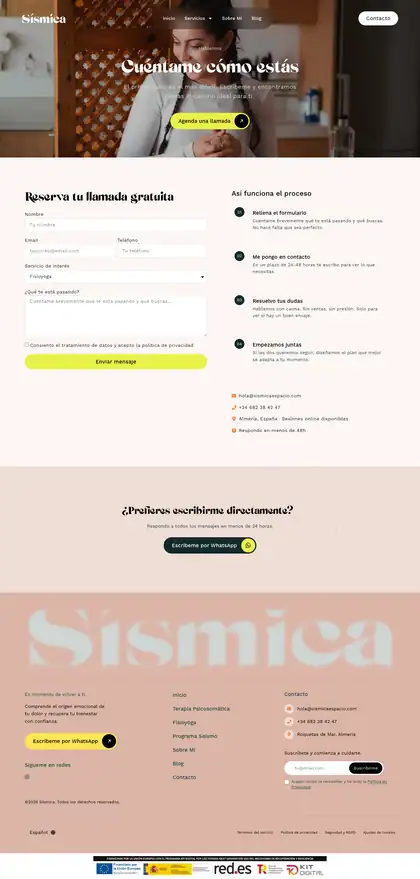 Sísmica · Contacto
