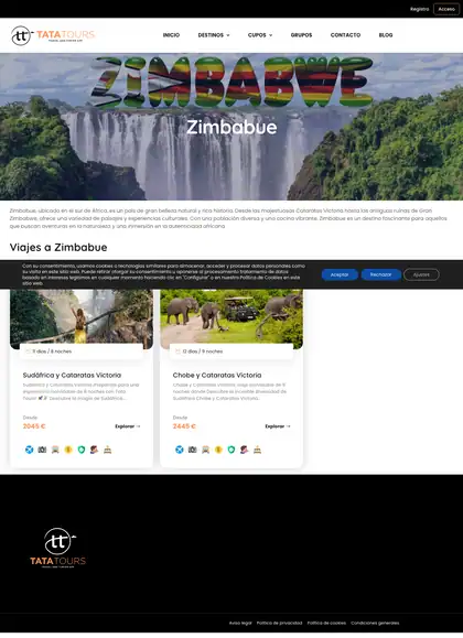 Tata Tours · Zimbabue