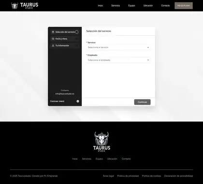 Taurus Studio · Reservar